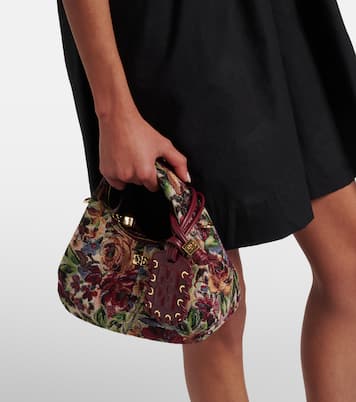 Tapestry Mini jacquard tote bag | Ganni