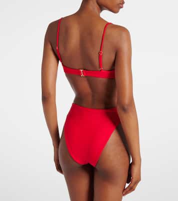 Mia ruched bikini top | Jade Swim