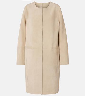 Suede coat | Toteme