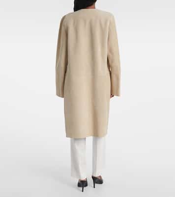 Suede coat | Toteme