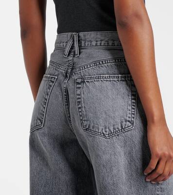 Cassie 하이라이즈 와이드 진 | Slvrlake