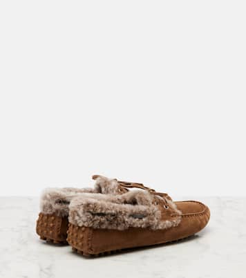 Monili suede driving shoes | Brunello Cucinelli