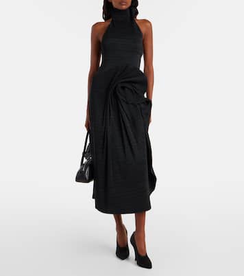 Shirred turtleneck top | Magda Butrym