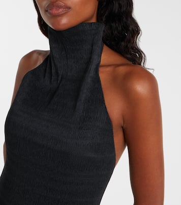 Shirred turtleneck top | Magda Butrym
