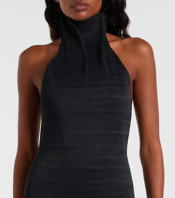 Shirred turtleneck top | Magda Butrym