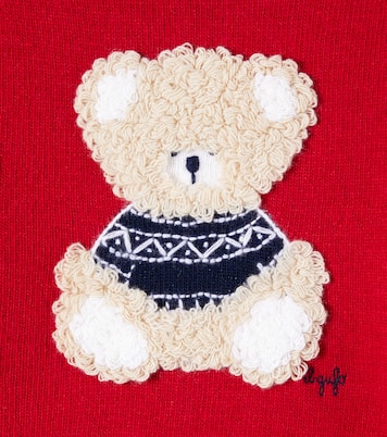 Intarsia virgin wool sweater | Il Gufo
