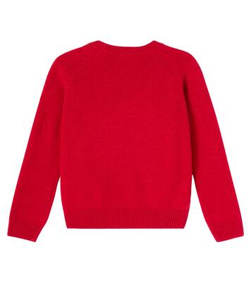 Intarsia virgin wool sweater | Il Gufo