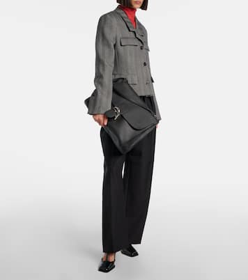 Brillant Large leather shoulder bag | Delvaux