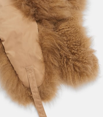 Mütze mit Shearling | Yves Salomon