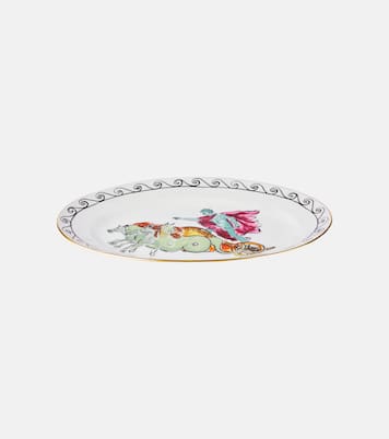 x Luke Edward Hall Il Viaggio di Nettuno porcelain platter | Ginori 1735