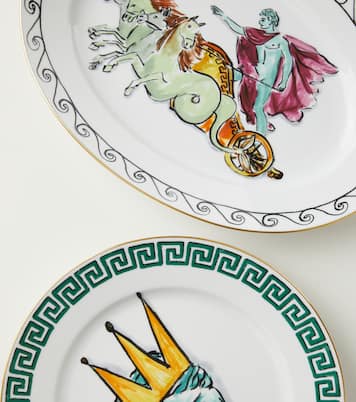 x Luke Edward Hall Il Viaggio di Nettuno porcelain platter | Ginori 1735