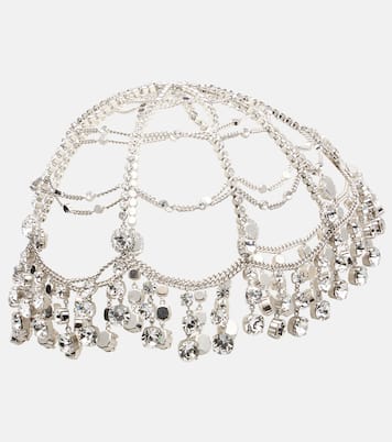 Crystal-embellished headband | Rabanne