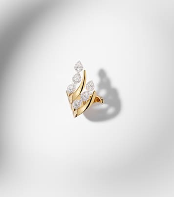 Ring Golden Strada aus 18kt Gelb- und Weißgold mit Diamanten | Yeprem