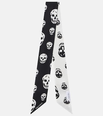 Bedrucktes Tuch aus Seide | McQueen