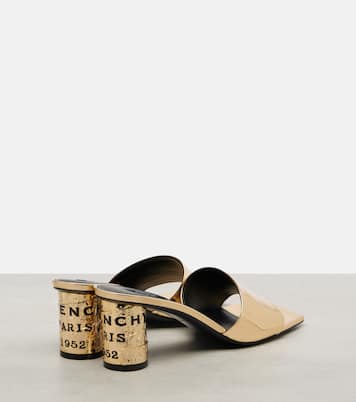 Tape 65 mirrored leather mules | Givenchy