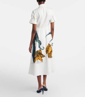 Bedrucktes Hemdblusenkleid | Erdem