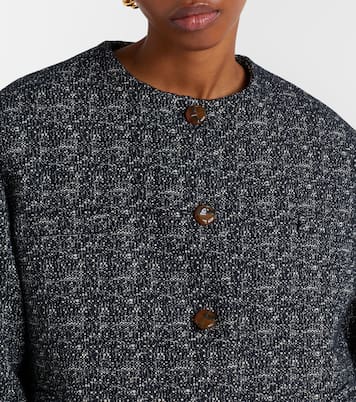 Antalya mélange cotton-blend jacket | Blazé Milano