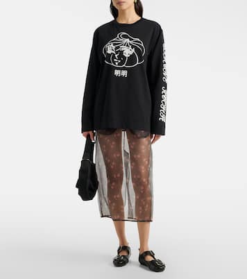 Dim Sum cotton jersey T-shirt | Simone Rocha