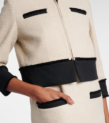 Chaqueta Pagaia en mezcla de algodón y lino | Max Mara