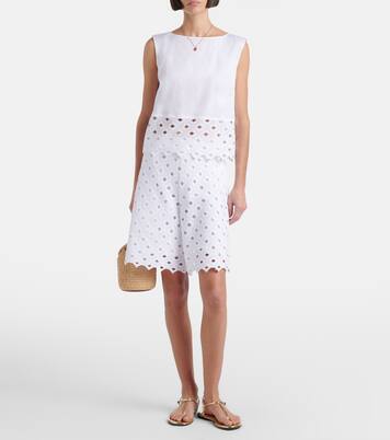 Maggio cotton-blend top | Max Mara