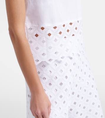 Maggio cotton-blend top | Max Mara
