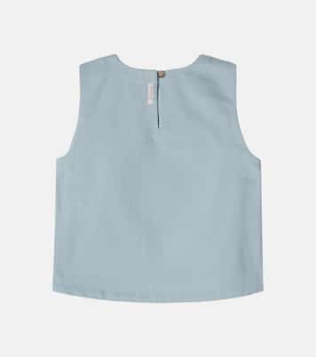 Veeri cotton twill top | Donsje