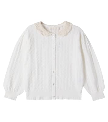 Cardigan Adelia en coton | C'era Una Volta