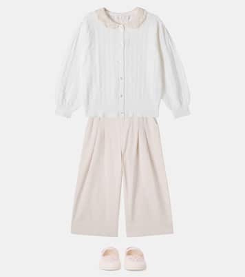 Cardigan Adelia en coton | C'era Una Volta