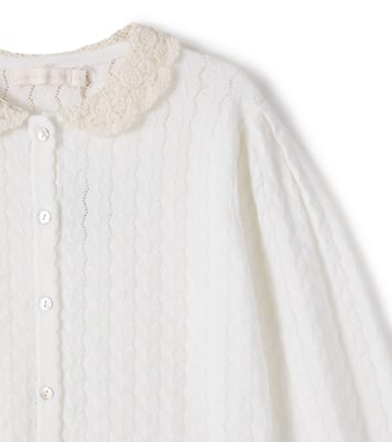 Cardigan Adelia en coton | C'era Una Volta