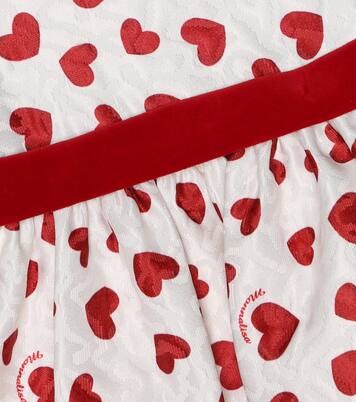 Bébé – Robe en jacquard de coton mélangé | Monnalisa