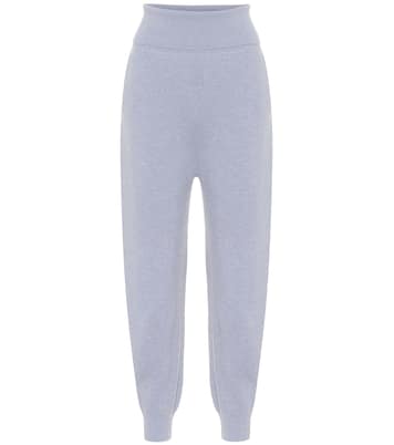 Pantalon de survêtement en cachemire et laine | Stella McCartney
