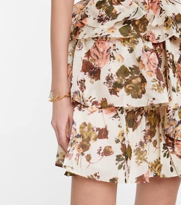 Robe Sarafina en coton et soie à fleurs | Ulla Johnson