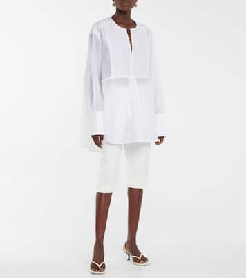Mid-rise Bermuda shorts | Toteme