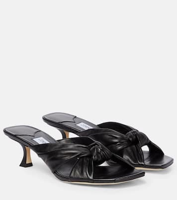 Pantoletten Avenue 50 aus Leder | Jimmy Choo