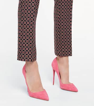 Escarpins Kate 120 en daim | Christian Louboutin