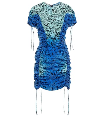 Bedrucktes Minikleid aus Seide | Stella McCartney