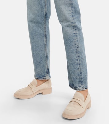 Mocassins Harris en daim | Gianvito Rossi