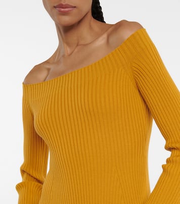 Robe longue en laine et cachemire | Chloé