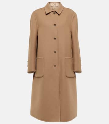 Cappotto in lana e seta | Gucci