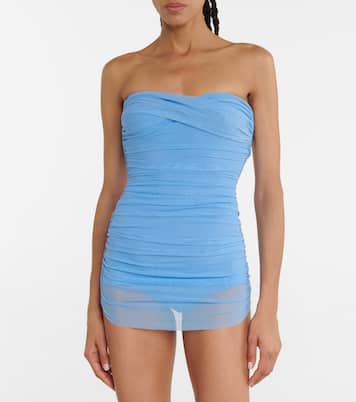 Walter Mio strapless swimsuit | Norma Kamali