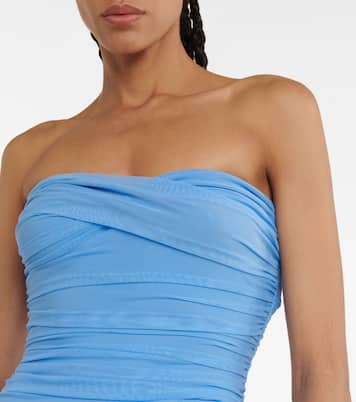 Walter Mio strapless swimsuit | Norma Kamali