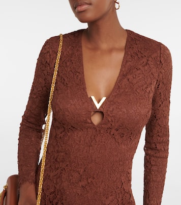 VGOLD floral lace gown | Valentino