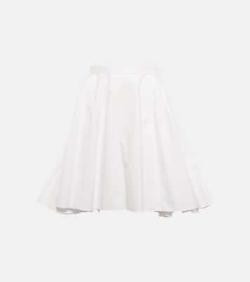 Mini-jupe en coton | Alaïa