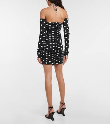 Polka-dot cutout minidress | Magda Butrym