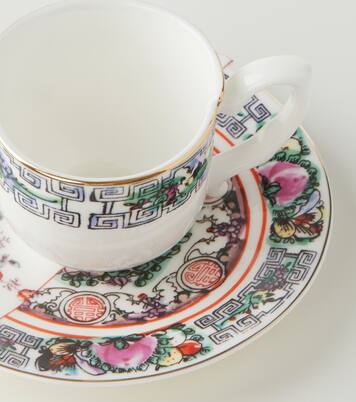 Hybrid Tamara espresso cup and saucer set | Seletti