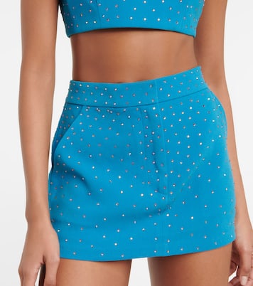 Carling embellished crêpe miniskirt | Alex Perry
