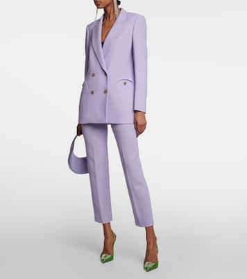 Basque straight virgin wool pants | Blazé Milano