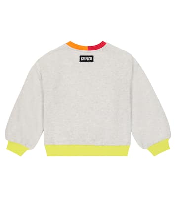 Sweat-shirt imprimé en coton | Kenzo Kids