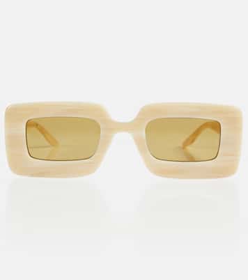 Gafas de sol rectangulares con Interlocking G | Gucci