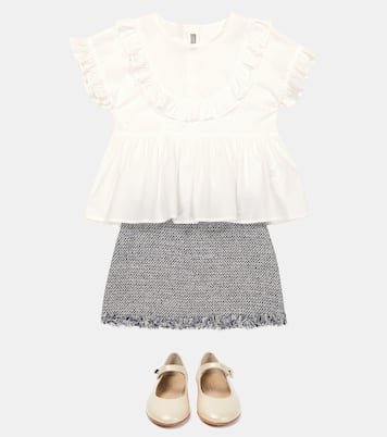 Bluse aus Popeline | Il Gufo